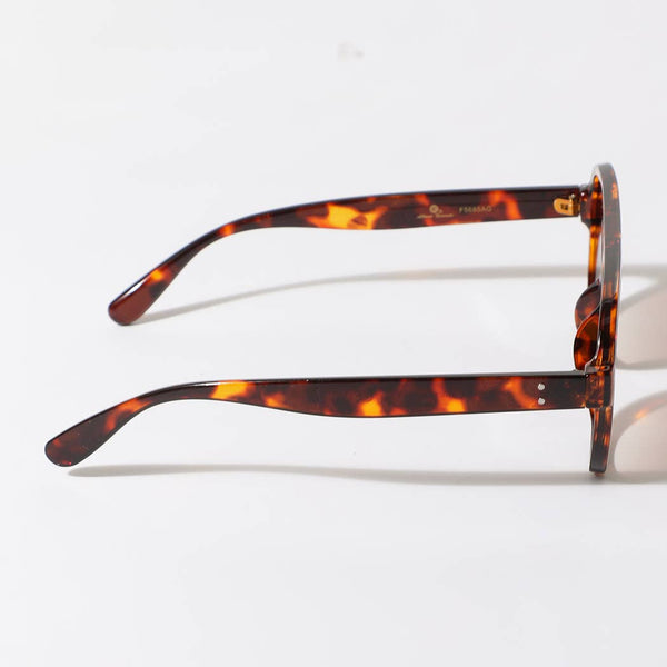 Unisex Retro Square Aviator Style Color Lense Sunglasses