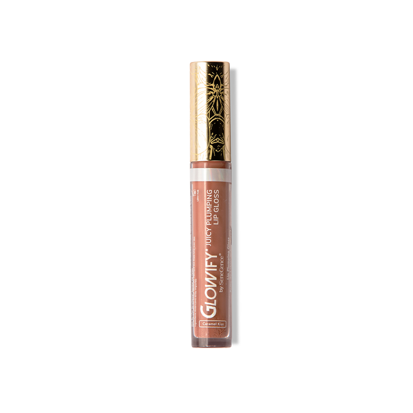 Glowify¨ Juicy Plumping Lip Gloss Lips Caramel Kiss