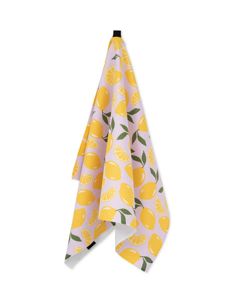 Geometry - Sweet Lemon Tea Towel