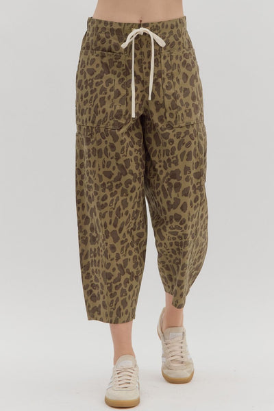 Olive Balloon Pant