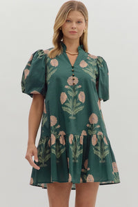 Jewel Patterned Dress