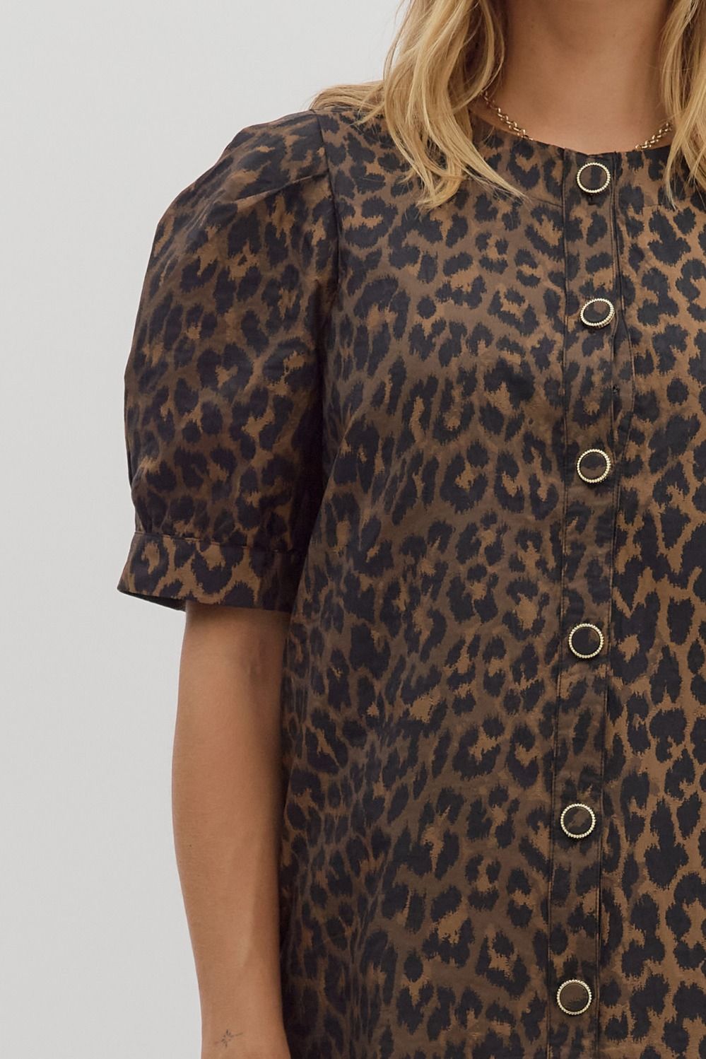 Jilliane Leopard Dress