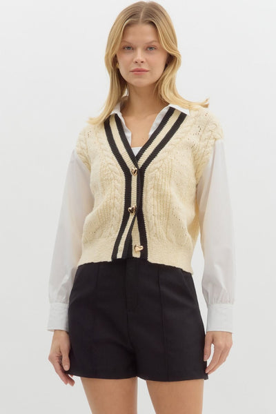 High School Sweetheart Sweater