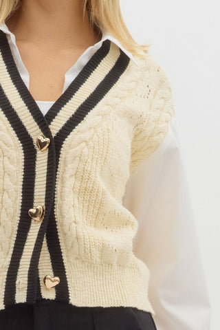 High School Sweetheart Sweater