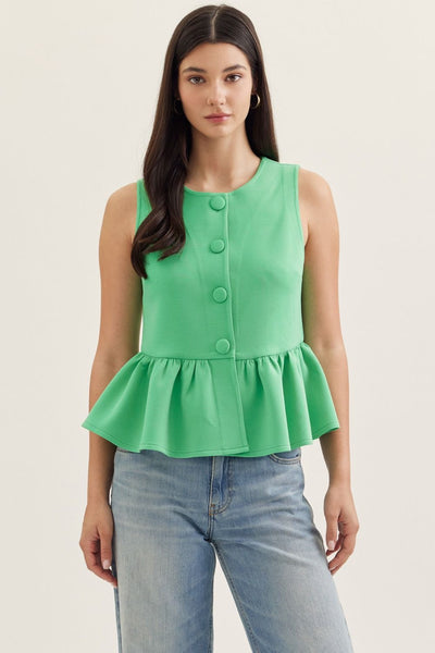 Seas The Day Peplum