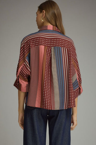 Whimsy Print Blouse