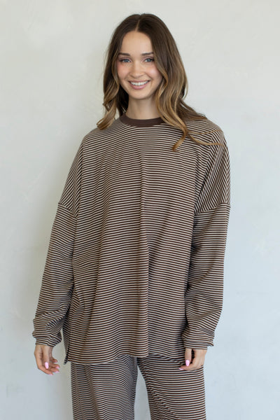 Levi Long Sleeve Stripe Set