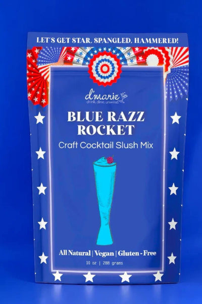Craft Cocktail Slush Blue Razz Rocket