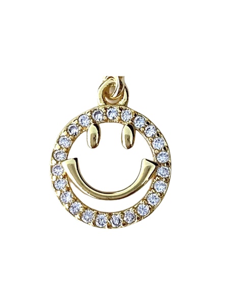 Medium Charm  Smiley  