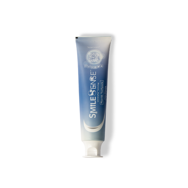 SmileSenseª Fluoride Toothpaste with BritePopª Technology Wellness