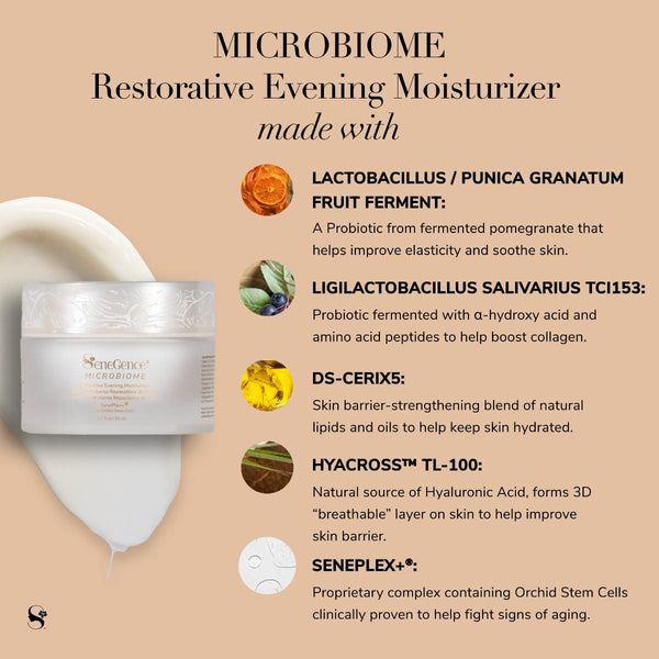 Microbiome Restorative Evening Moisturizer Moisturizers