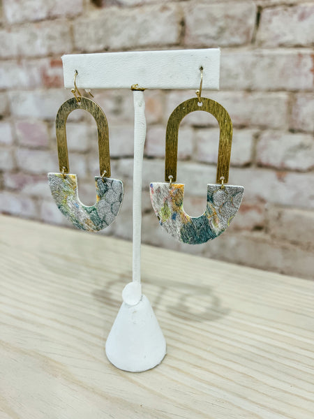 Watercolor Earring
