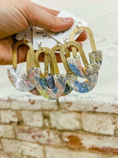Watercolor Earring