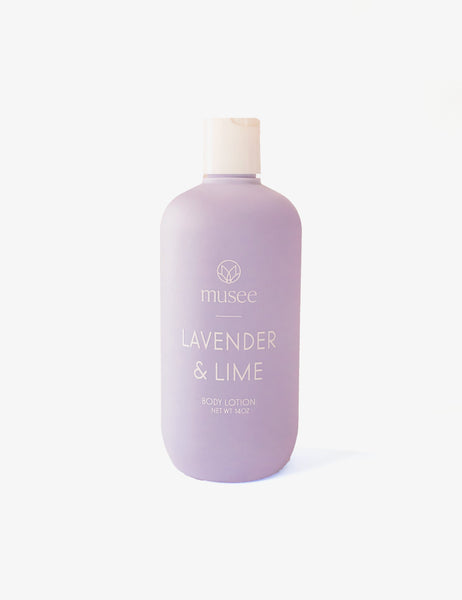 Musee Body Lotion  Lavender + Lime  